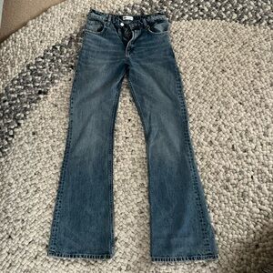 Zara fit and flare jeans. Size US 4.